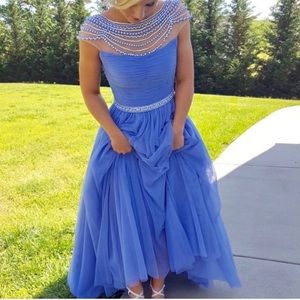 Periwinkle Prom Dress
